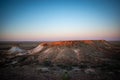 Australia, Kanku-Breakaways Conservation Park near Coober Pedy in South Australia. Royalty Free Stock Photo