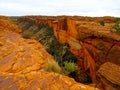 Australia Kings Canyon outback Royalty Free Stock Photo