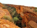 Australia Kings Canyon outback Royalty Free Stock Photo