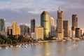 Australia Landscape : Brisbane city riverside skyline Royalty Free Stock Photo