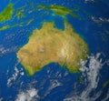 Australia map Royalty Free Stock Photo