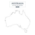 Australia Map Outline High Detail