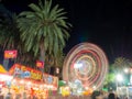 Festival rides at night