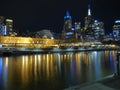 Australia, Melbourne, Night view,