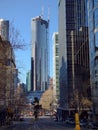 Australia, Melbourne, view of skyscrapers