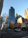 Australia, Melbourne, view of skyscrapers