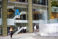 Australia and new zealand anz bank at Martin Place branch in center of Sydney. Royalty Free Stock Photo