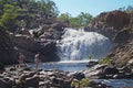 Australia, Northern Territory, Edith Falls Royalty Free Stock Photo