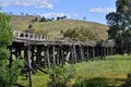 Australia, NSW, Gundagai, old bridge Royalty Free Stock Photo