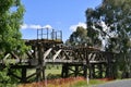 Australia, NSW, Gundagai, old bridge Royalty Free Stock Photo