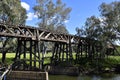 Australia, NSW, Gundagai, bridge Royalty Free Stock Photo