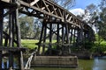 Australia, NSW, Gundagai, bridge Royalty Free Stock Photo