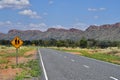 Australia, NT, Larapinta Drive along McDonnell Range