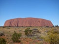 Australia, outback, Uluru Royalty Free Stock Photo