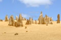 Australia - Pinnacles desert Royalty Free Stock Photo