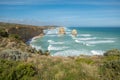 Australia`s Great Ocean Road: The Twelve Apostles Royalty Free Stock Photo