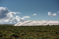 Australia sand dunes into the bush