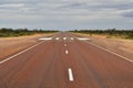 Australia, South Australia, airstrip for RFDS Royalty Free Stock Photo