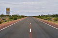 Australia, South Australia, emergency airstrip Royalty Free Stock Photo