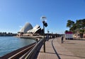 Australia.Sydney - August 2015.View on the Opera House and the b