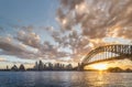 Australia sydney CBD panoramic view Royalty Free Stock Photo