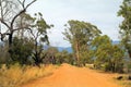 Australia, Unsealed Road, Royalty Free Stock Photo