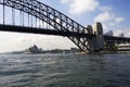 In Australia, the view of the city from the hill