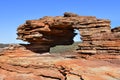 Australia, WA, Kalbarri National Park, Natures Window Royalty Free Stock Photo