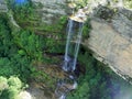 Australia waterfall Blue Mountains Royalty Free Stock Photo
