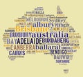 Australia Word Cloud