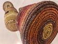 Australian aboriginal basket weave artwork Royalty Free Stock Photo