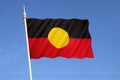 Australian Aboriginal Flag Royalty Free Stock Photo