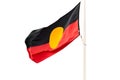 Australian Aboriginal flag Royalty Free Stock Photo