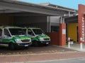 Australian Ambulances Mean To Be Seen Royalty Free Stock Photo