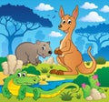 Australian animals theme 1