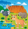 Australian animals theme 5 Royalty Free Stock Photo