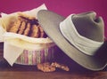 Australian Anzac biscuits Royalty Free Stock Photo