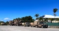 Australian Army vehicles in Queensland Australia