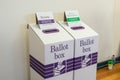 Australian ballot box
