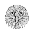Australian Barking Owl Mandala