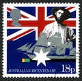 Australian Bicentenary UK Postage Stamp