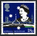 Australian Bicentenary UK Postage Stamp