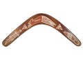 Australian boomerang Royalty Free Stock Photo