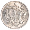 10 australian cents coin