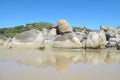 Australian coast in Wilson Promontory National Park Royalty Free Stock Photo