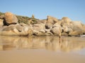 Australian coast in Wilsons Promontory National Park Royalty Free Stock Photo