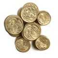 Australian Coins Royalty Free Stock Photo