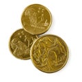 Australian Coins Royalty Free Stock Photo