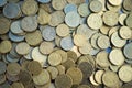 Australian Coins Closeup Royalty Free Stock Photo