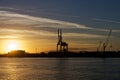 Australian port on sunrise 05